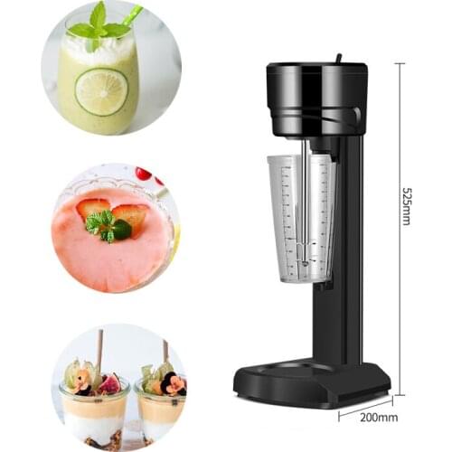 Milkshake Machine Electric Blender Milk Shake Stirring Machine Milk Bubble Mixer For Commercial And Household Use