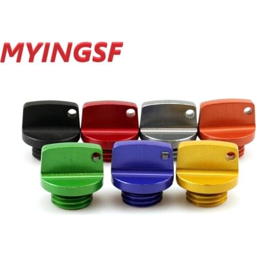 Motorcycle Crankcase Cap CNC Engine Oil Filler Screw Cover Plug M20*2.5 For Yamaha MT09 FZ09 MT09Tracer FJ09 Tmax 500 T-max 530