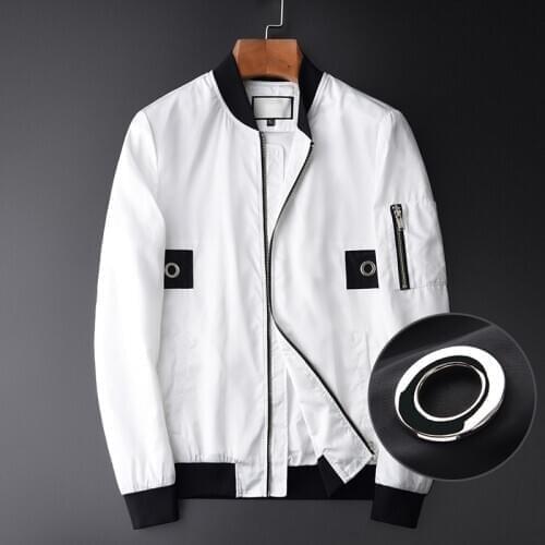 Stand Collar Luxury Contrast Color Design Mens Coats Plus Size 4xl Spring And Autumn Jackets Men