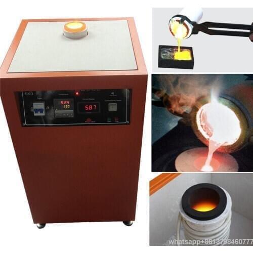 Desktop Induction Melting Machine very good for Melting gold silver brass copper etc with very fast melting speed