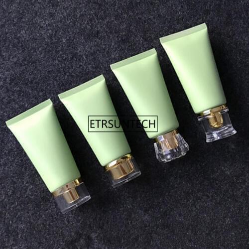 50ml Empty Cosmetic Hand Cream Hose Tube DIY Face Cleanser Refillable Soft Tubes Cosmetic Hose F1921