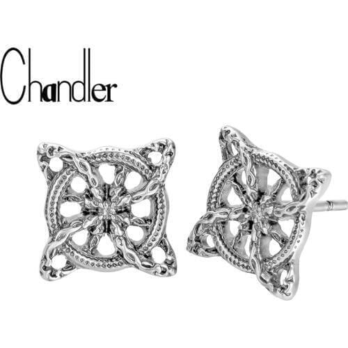 Chandler Hot Fern Flower Earring Protect Against Illnesses Boucle d'oreille Slavic Amulet Vintage Old Jewelry Brand Accessories