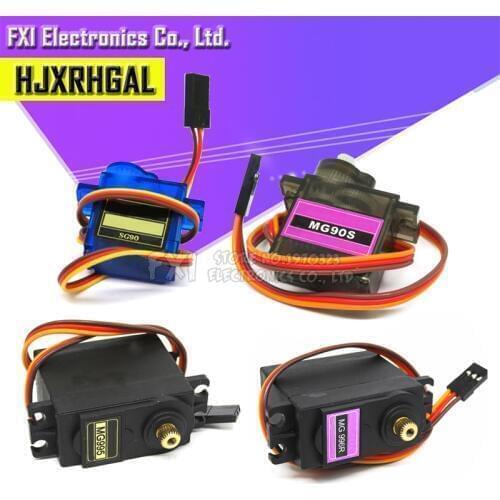 SG90 MG90S MG995 MG996 Servo Metal Gear for Model Helicopter Boat For Arduino UNO DIY