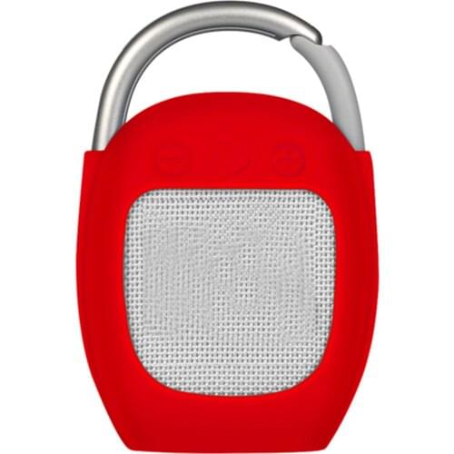 2021 Silicone Speaker Case Protective Cover Shell Dustproof Anti-fall Speaker Case For JBL Clip 4 Bluetooth Speaker Accessories