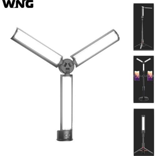 Foldable LED Selfie Light Photography Fill in Light for Phone Tiktok Video Live Camera Makeup lamp