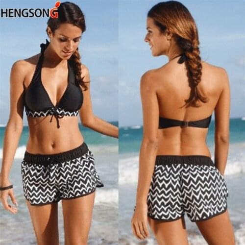 2020 Women Biquinis Feminino Swimsuit Female Sexy Beach Bathig Suit Push Up Stripe Bikini Swimwear Women Beachsuit