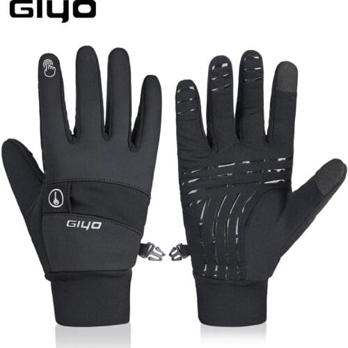 GIYO Winter Sports Gloves Men Women Cycling Bicycle Gloves Full Long Fingers Road MTB Bicycle Gloves Ski Motorcycle Driving