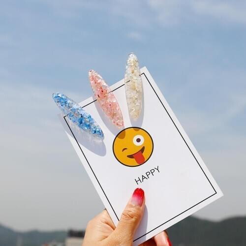 1Pcs/Set Fashion Acetate Oblong Geometric Womens Hair Clips for Girls Hairpins Sweet Barrettes Hair Accessories