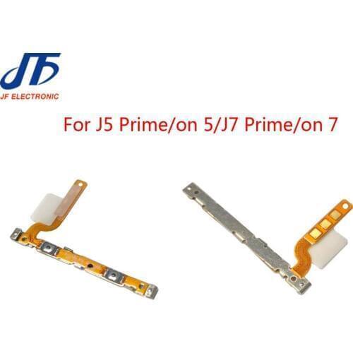 10pcs/lot For Samsung Galaxy J5 Prime On5 J7 Prime On7 Volume Up/Down Key Button Flex Cable Ribbon