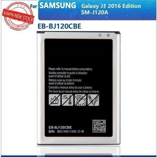100% Original EB-BJ120CBE EB-BJ120CBU For Samsung Galaxy Express 3 J1 2016 SM-J120A SM-J120F SM-J120F/DS J120 J120h J120ds