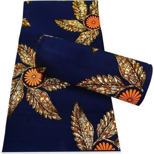 2021 Ankara African Prints Batik Patchwork Real Wax Africa Block Tissu 100% Cotton High Quality For Party Dress Craft Accessory