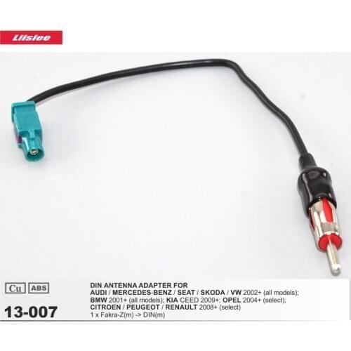 Car Radio Antenna Adapter Wire For VW Amarok/Beetle/Bora/Caddy/Eos/Fox/Lupo/Lavida/Phaeton/up/Vento/Magotan/Sagitar