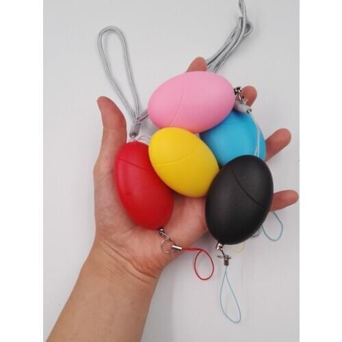 Self Defense Keychain Personal Alarm Emergency Siren Song Survival Whistle Device Girl Women Security Protect Alert