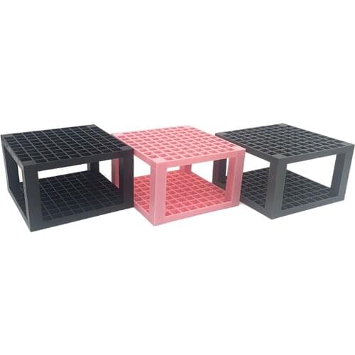 96 Holes Paint Brush Holder Plastic Pen Brush Holder Pencil Pen Desk Art Brush Organizer Marker Holder for Paint Brush Gel Pen