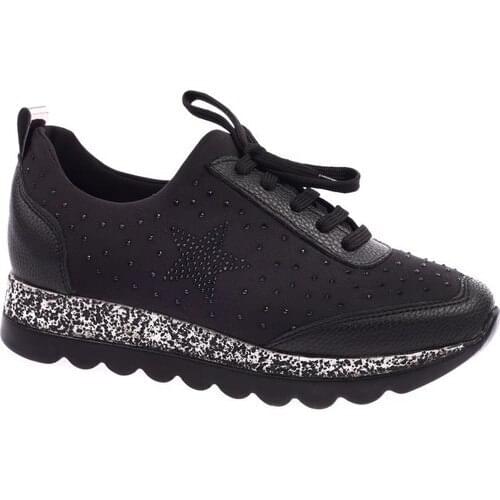 Dgn K6006 Women Star Silver Gemstone Stretch Sports Shoes 20Y