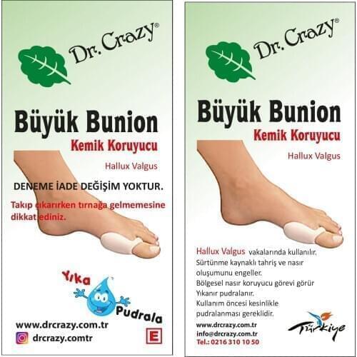 Dr. Crazy Big Bunion Regional Bone and Callus Protector