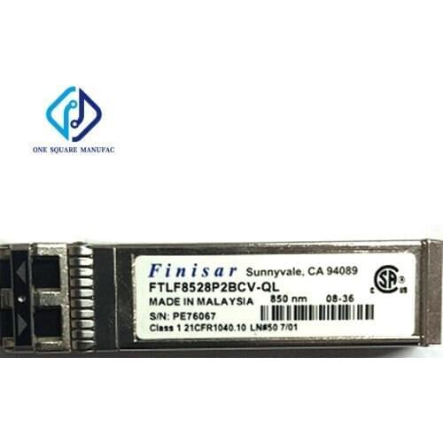 Finisar FTLF8528P3BCV-QL 8.5G 0.15KM 850NM SFP+ Multimode Optical Fiber Transceiver Original