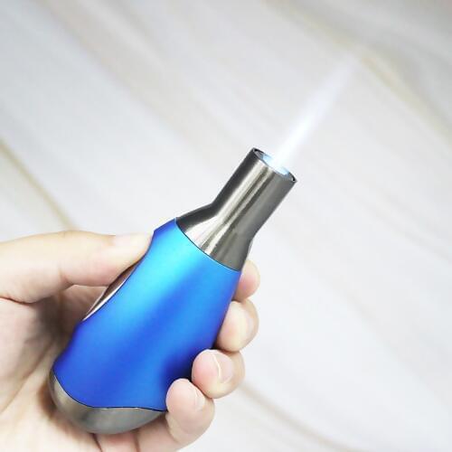 BBQ Jet kitchen Flame Torch Lighter Turbo Butane Gas Windproof Spray Gun Lighter 1300C Metal Cigar Cigarettes Lighter Outdoor