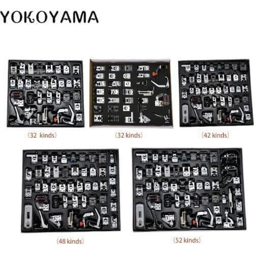 11/32/42/48/52/62/35/45Pcs Sewing Machine Parts Sets Presser Foot Suit Multifunction Sewing Kit Combination Sewing Machine Parts