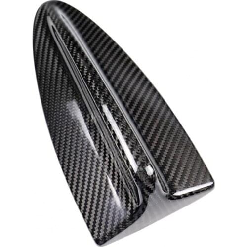 18.5cm Anti-scratch Streamlined Shark Fin Antenna Cover Carbon Fiber Antenna Receiver Cover Trim for BMW M3 M5 3 Series E42 E90