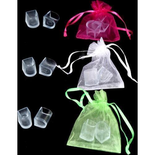 100 Pairs/Lot Heel Protectors High Heel Anti slip Silicone Heel Stopper Latin Stiletto Dancing Cover for Bridal Wedding Party