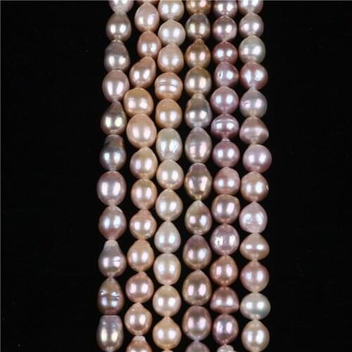 12-13mm natural cultured edison freshwater pearl strands