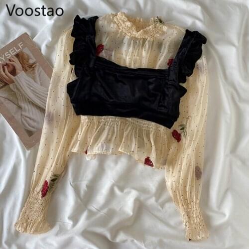 Черные блузки Voostao China At AliExpress