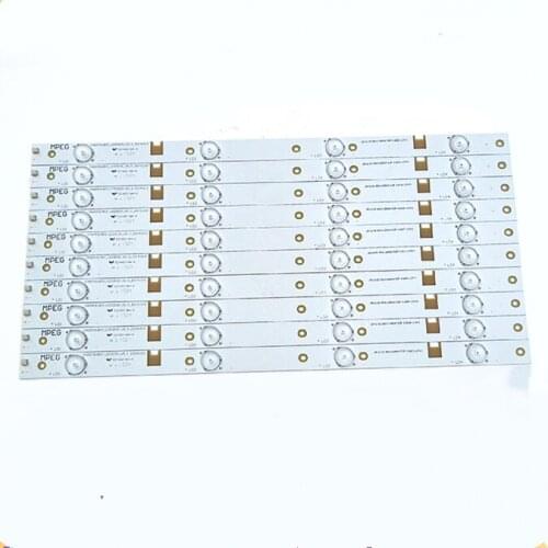 10 PCS original Changhong TV 43A1U/LEXTAR-43D2000/D6000 LB43004 KH-D E344144/43D2060/43U1/43U3 light bar