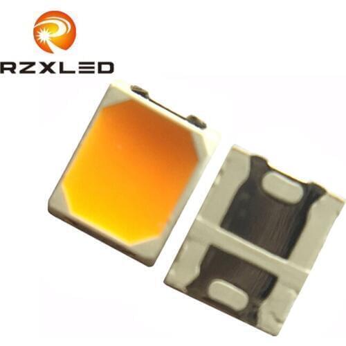 100PCS/Lot LED 0.2Watt 3V 60MA Warm white3000K 2700K 3500K 3800K 2835Package Chip