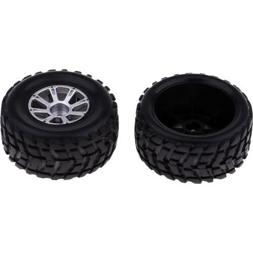 2pcs 1/18 RC Tire And Spare Wheel for WLtoys A949 A969 K929 Buggy
