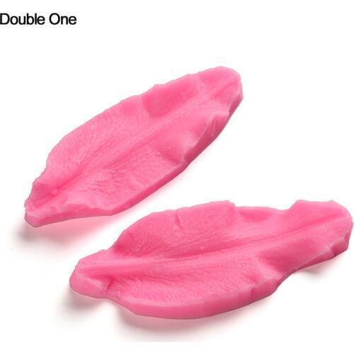 2pcs/set Leaves Tree Leaf Silicone Mold 3D Decoration Jewelry Pendant Moulds DIY Craft Handmade for Jewelry Making