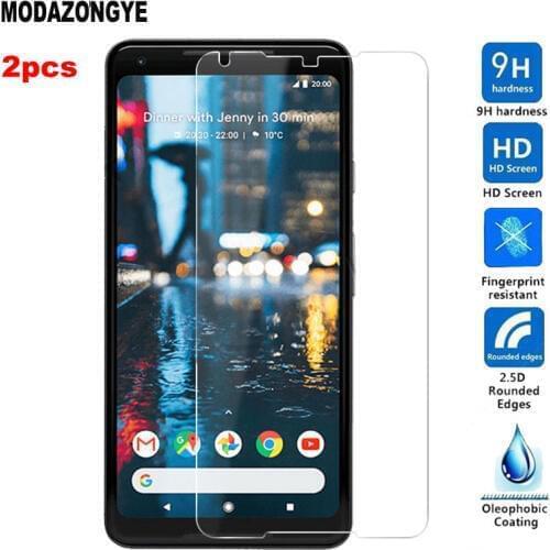 2pcs Screen Protector For Google Pixel 2 XL Tempered Glass For Google Pixel 2 XL Pixel2 2XL 6.0" Screen Protector Glass Flim