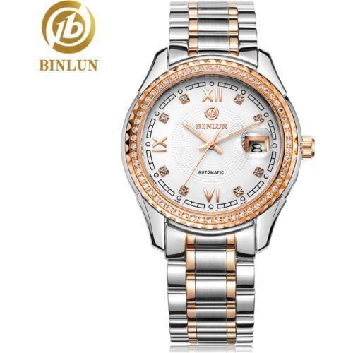 Mens Watches Luxury Longinesing Datejust Diamond Watch for Lady Male Mechanical Automatic Top Brand Sapphire Waterproof relogio
