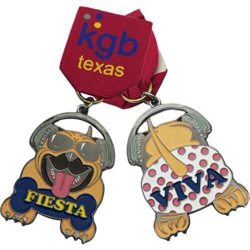 Customized Color Engraving Medal New Design 3D Plating Paint Souvenir Medal