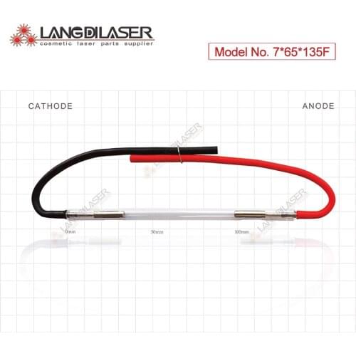 IPL SHR flash lamp 7*65*135mm , 300,000 shots top quality opt shr ipl xenon lamp for permanent laser hair removal machine