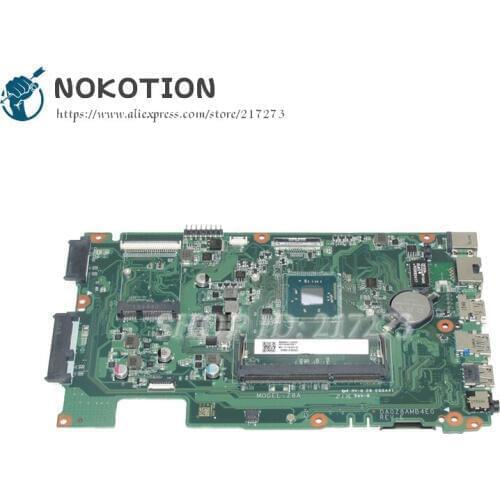 NOKOTION NEW DA0Z8AMB4E0 NBMRU11002 NBMRU110026 Laptop Motherboard For Acer aspire ES1-411 Main Board