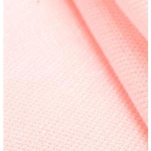 Oneroom 6th FREE Shipping Top Quality 14CT embroidery canvas, cross stitch canvas of white color pink aida