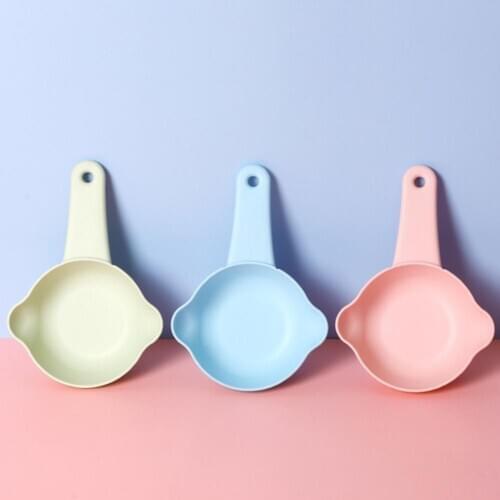 Portable Small Lemon Shape Cat Dog Food Shovel Thickened Feeding Scoop Spoon Pet Supplies