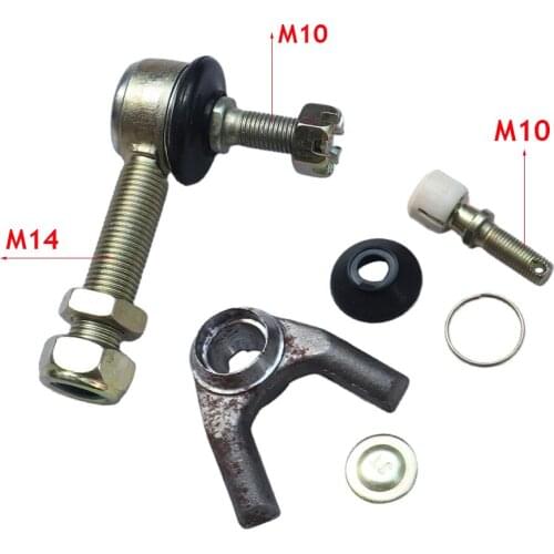 M14*M10 Tie Rod Ball Joint with M10 Swing Arm Ball joint Kits For 50cc 70cc 90cc 110cc 125cc 150cc 200cc 250cc ATV Quad 4-WheeL