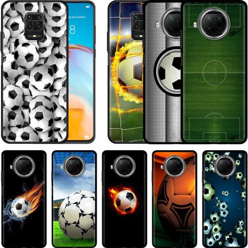 Soccer Football Silicone Phone Case For Fundas Redmi Note 9S 9 8 2021 9A 9C 8T 9T 10 Pro 7 7A 8A 6 6A 4G TPU Shell Cover