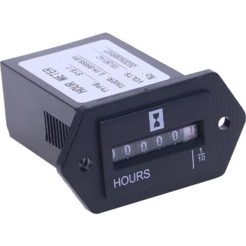 Generator excavator timer mower bulldozer industrial timer AC100-250V Electromechanical Hour Meter Counter