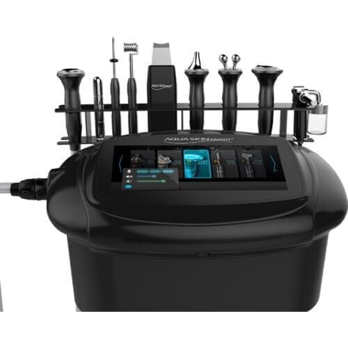 Ultrasonic Skin Scrubber BIO Ion Galvanic Oxygen Jet Multifunctional Skin Rejuvenation Face Lifting Machine for SPA