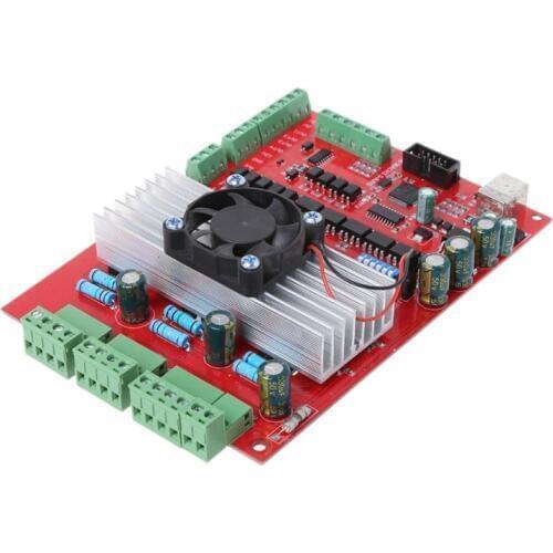 MACH3 CNC USB 100Khz Breakout Board 3 Axis Interface Driver Motion Controller 11.7x17.5cm USB CNC Controller Card