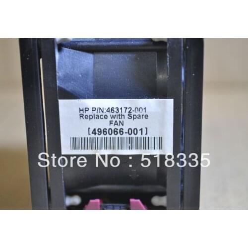 For Nidec V60E12BS1A7-09A032 6cm 60mm 496064-001 496066-001 Server cooling fan P/N: 463172-001 DL380G6/DL388G7