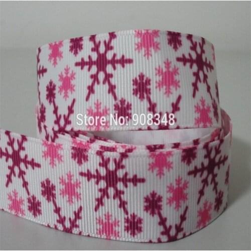 Pick Size 9 16 25 38 50 75 mm width Printed Grosgrain Ribbon Hair Bows R556