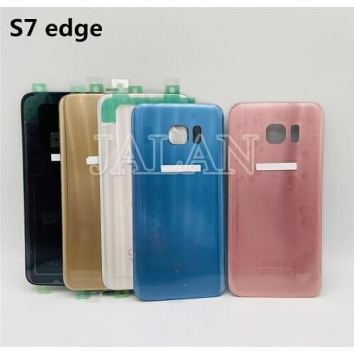 Back Glass For Samsung S7 edge G935 Back Cover Housing Case Replace Repair