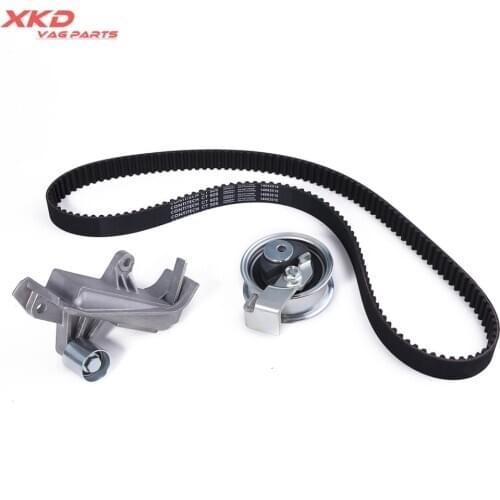 3Pcs Timing Belt & Tensioner Kit For V-W Jett-a Bora Golf Passat A-UDI A4 TT 1.8T 06B 109 119 A ,06B 109 243 B,06B 109 477 A