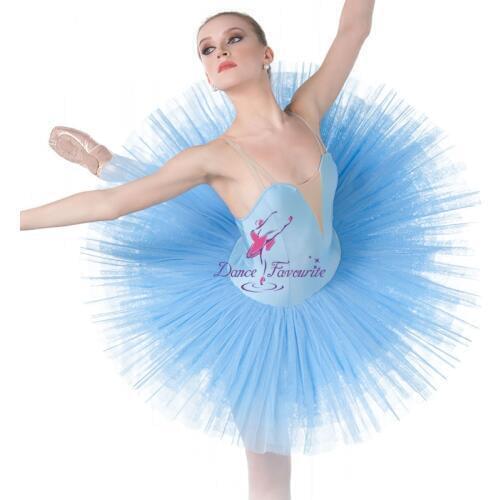 Dance Favourite Pre-professional Ballet Tutu Women Ballet Dance Costumes Practicing Ballet Tutu 7 Layers Stiff Tulle Ballet Tutu