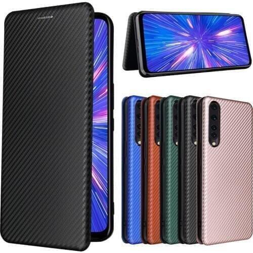 For Rakuten Big Case Luxury Flip Carbon Fiber Skin Wallet Magnetic Adsorption Shockproof Case For Rakuten big Phone Bags