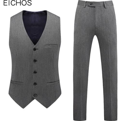 Мужские костюмы EICHOS China At AliExpress
